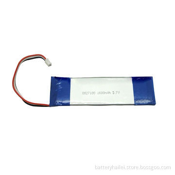 Rechargeable Polymer Li-ion Battery with 3.7V Voltage and 1600mAh Capacity, Ideal for GS